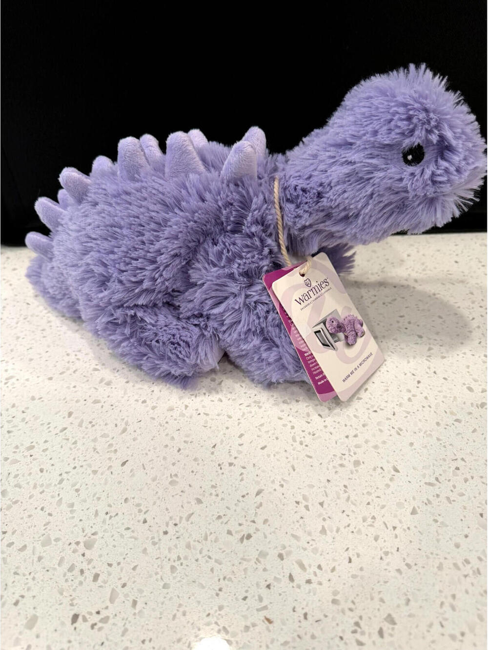 Warmies Microwavable Lavender Scented Long Neck Dinosaur Juniors Plush
